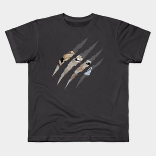 Lioness in Claw Marks Kids T-Shirt